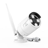 3MP 16-Channel Wireless Security Camera System, 8MP NVR, 3MP WiFi IP Camera, Two-Way Audio, IP66 Waterproof, Smart AI Human Detection, Work With Alexa
